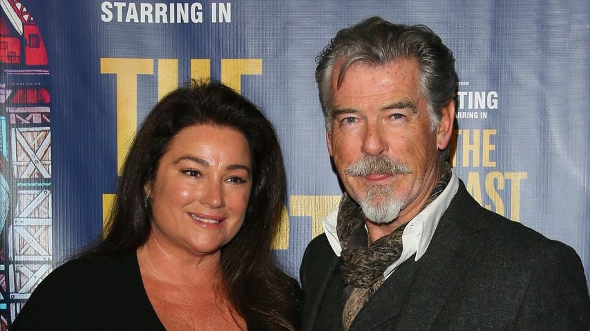 Keely Shaye Smith und Pierce Brosnan, Januar 2020