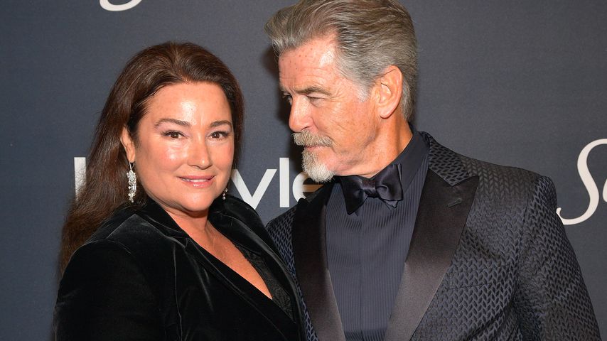 Keely Shaye Smith und Pierce Brosnan bei den Golden Globes 2020