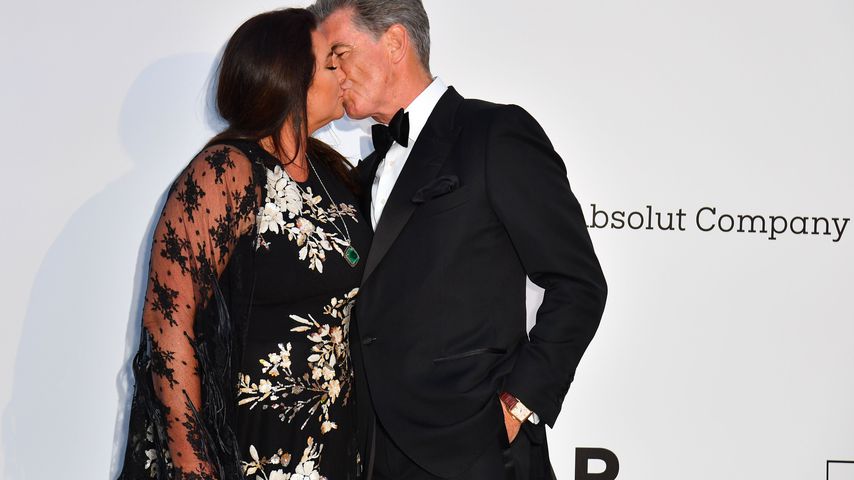 Keely Shaye Smith und Pierce Brosnan bei der amfAR Gala 2018