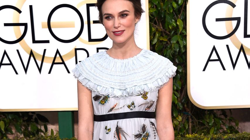 Schwangere Keira Knightley will einen Oscar-Drink!