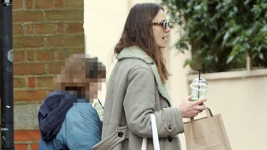 Keira Knightley mit ihrer Tochter Edie, Februar 2024