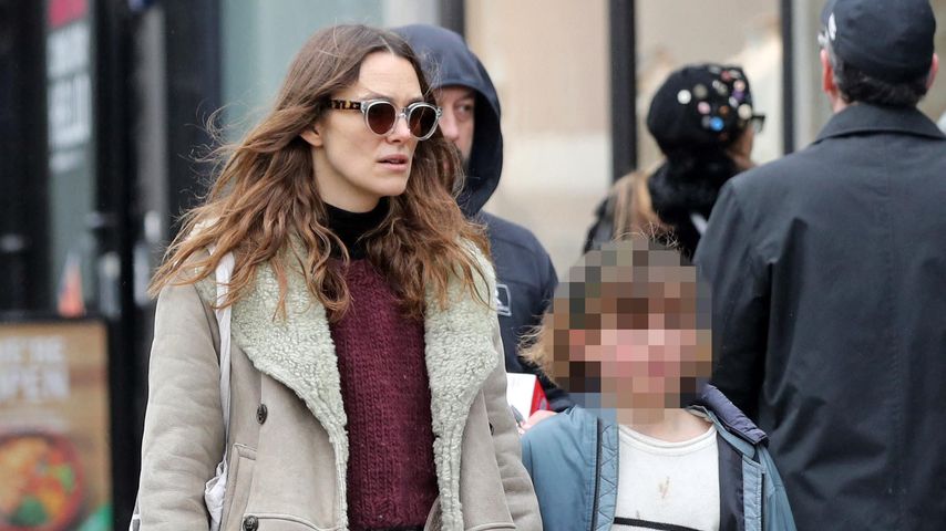 Keira Knightley mit ihrer Tochter Edie, Februar 2024