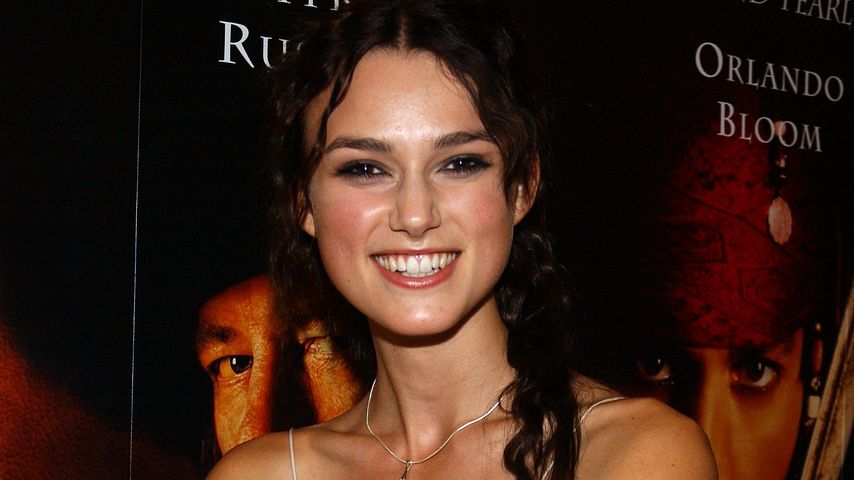 Keira Knightley auf der "Fluch der Karibik"-Premiere 2003 in Dublin