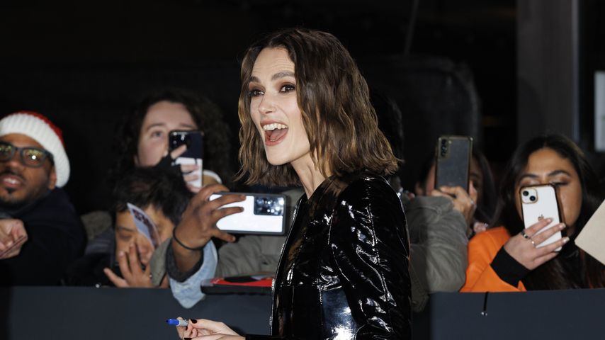 Keira Knightley bei der Weltpremiere von "Black Doves" in London, 2024