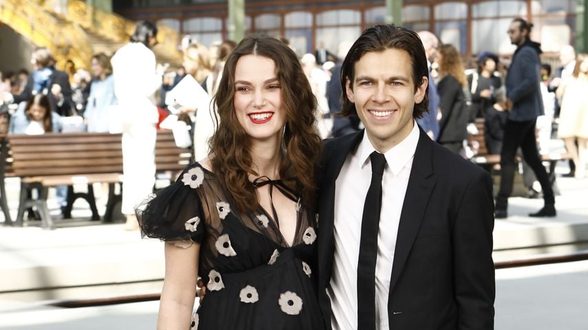 Keira Knightley und James Righton in Paris, 2019