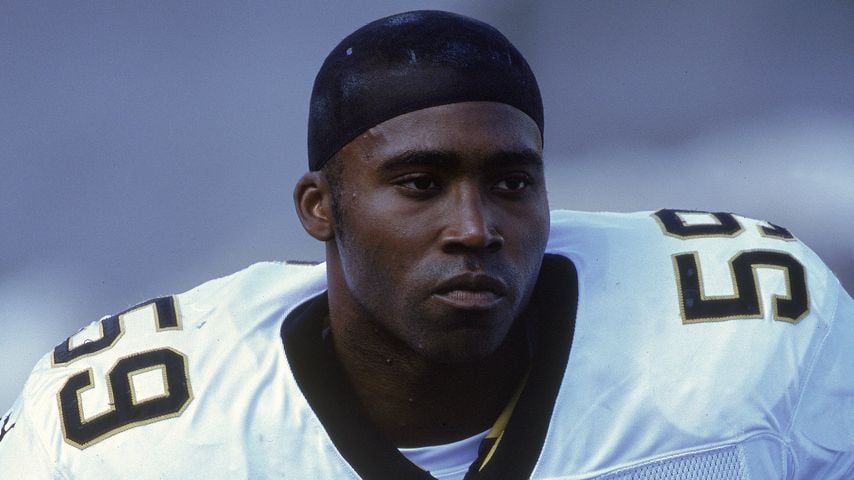 Keith Mitchell von den New Orleans Saints, 8. Oktober 2000