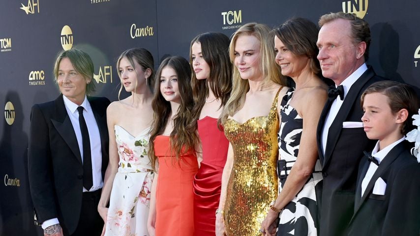 Keith Urban und Nicole Kidman mit ihren Töchtern Faith Margaret und Sunday Rose