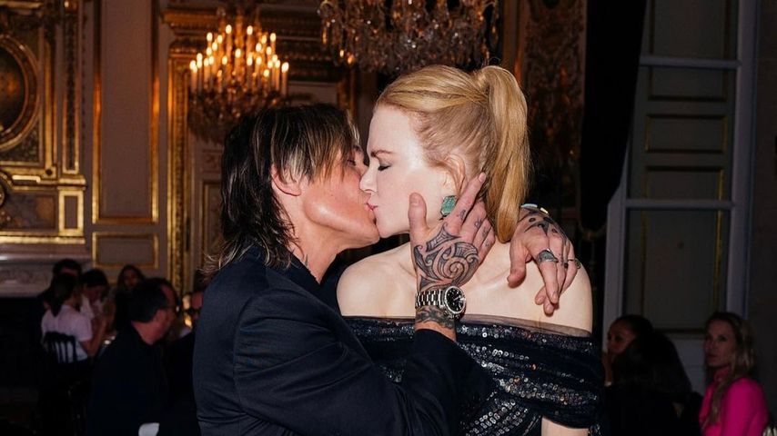 Zu Keiths Geburtstag: Nicole Kidman gratuliert mit Kussbild