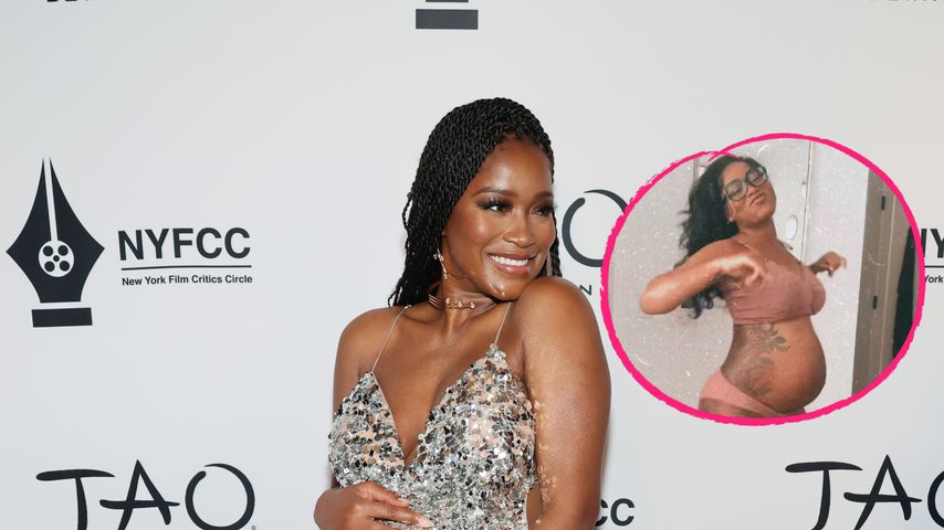 "Beule": Keke Palmer tanzt stolz mit ihrem runden Babybauch