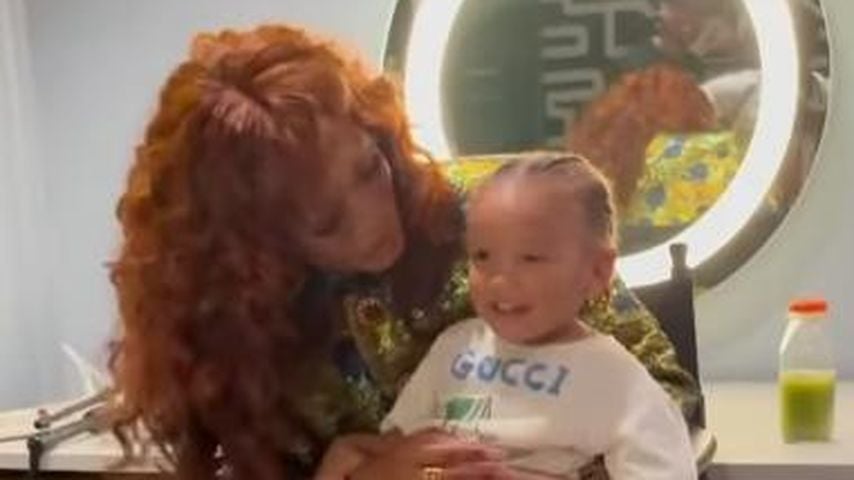 Keke Palmer und ihr Sohn Leodis