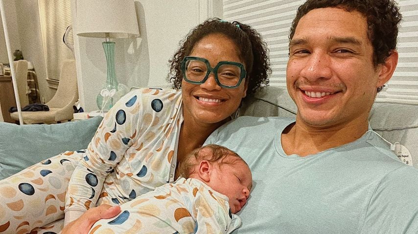 Keke Palmer, Darius Jackson und ihr gemeinsamer Sohn Leodis, März 2023