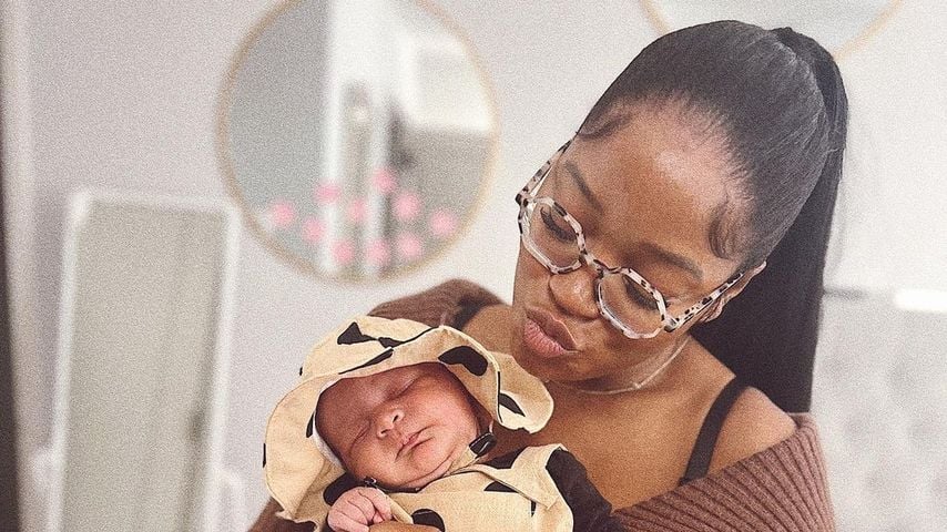 Keke Palmer mit ihrem Sohn