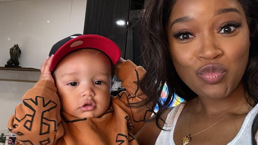 Keke Palmer und ihr Sohn Leodis