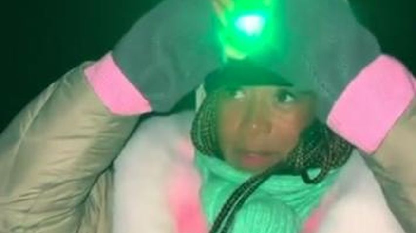 Schneesturm: Kelis wäre mit Kindern fast von Klippe gefallen