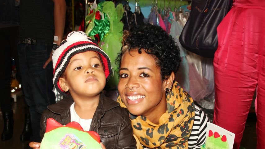 Kelis mit ihrem Sohn Knight Jones im Oktober 2011