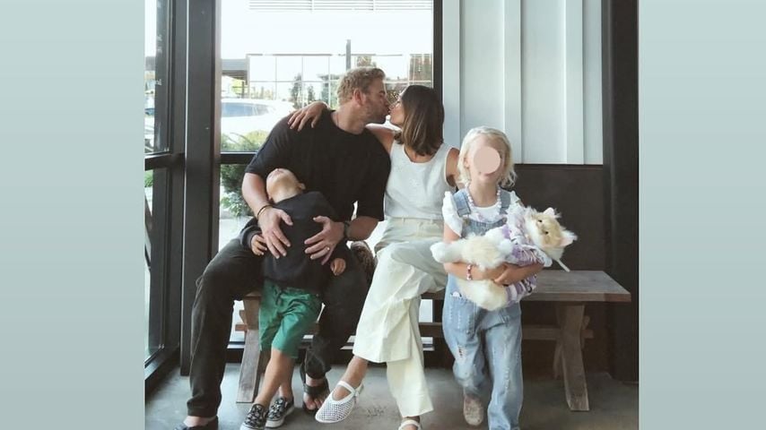 Kellan Lutz mit seiner Familie
