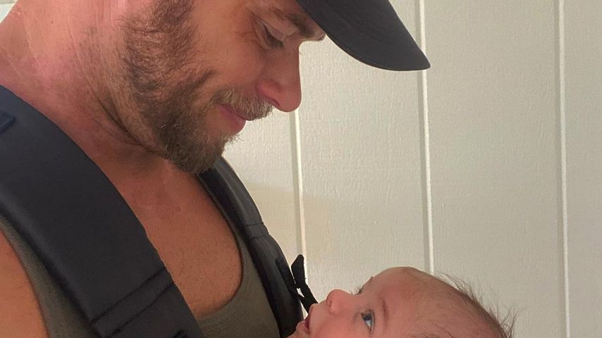 Zucker! "Twilight"-Star Kellan Lutz zeigt stolz sein Baby