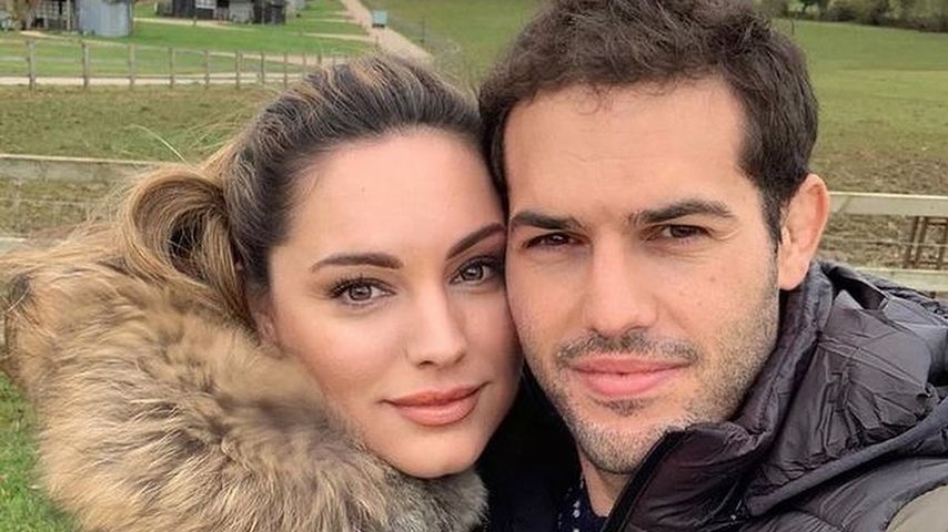 Model Kelly Brook mit ihrem Ehemann Jeremy Parisi