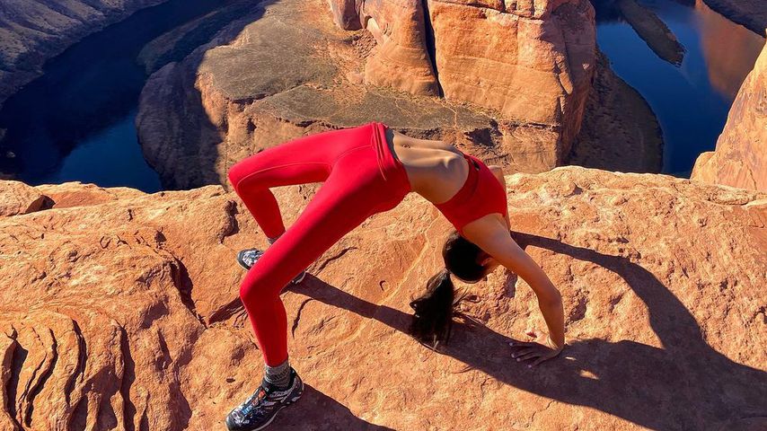 Riskierte Model Kelly Gale für dieses Insta-Bild ihr Leben?