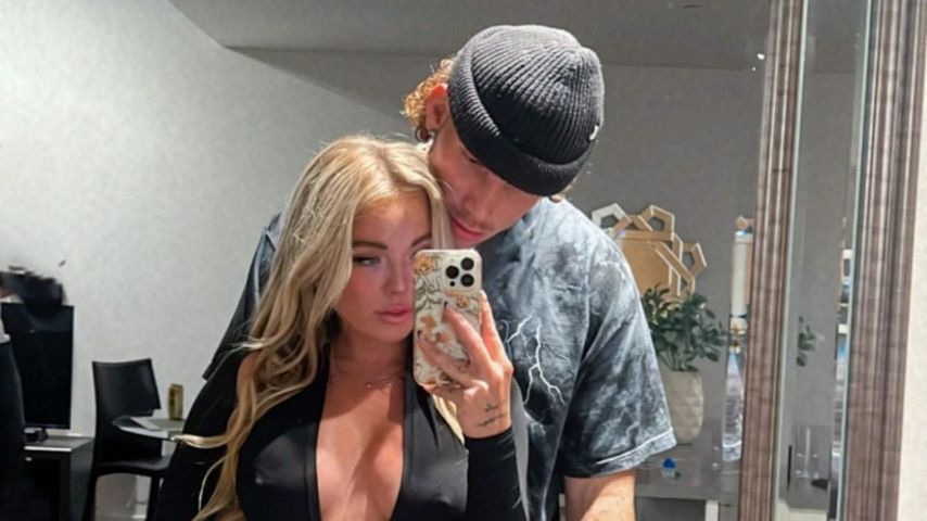 Influencerin Kelly Kay mit ihrem Freund Spencer Webb