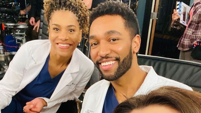 Kelly McCreary, Anthony Hill und Caterina Scorsone, "Grey's Anatomy"-Darsteller