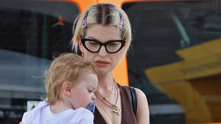 Kelly Osbourne mit ihrem Sohn Sidney