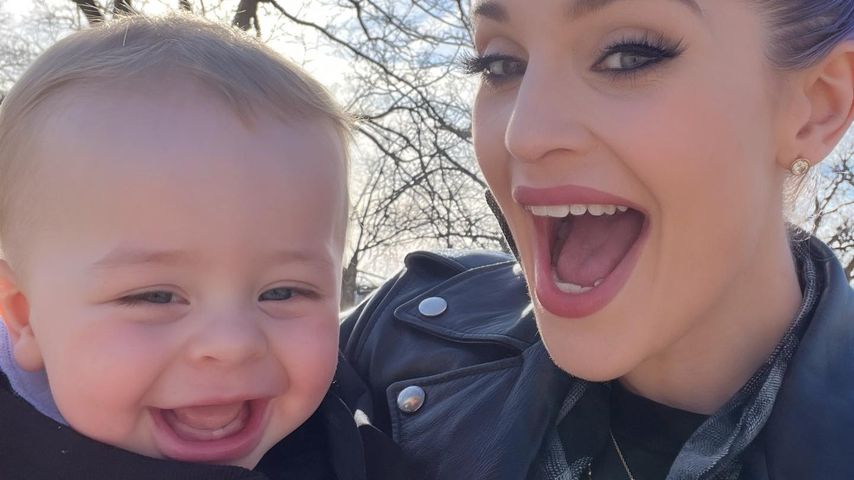 Kelly Osbourne mit ihrem Sohn Sidney, November 2023