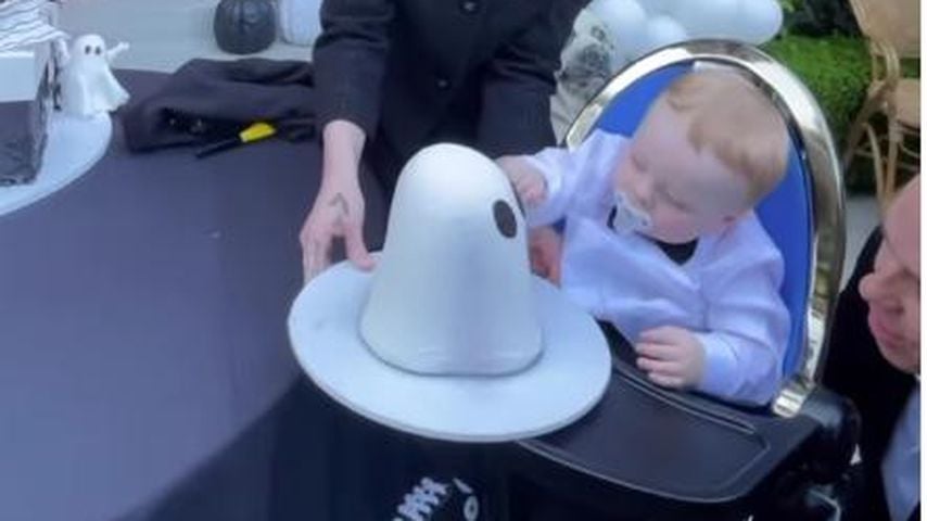 Kelly Osbourne und ihr Sohn Sidney im November 2023