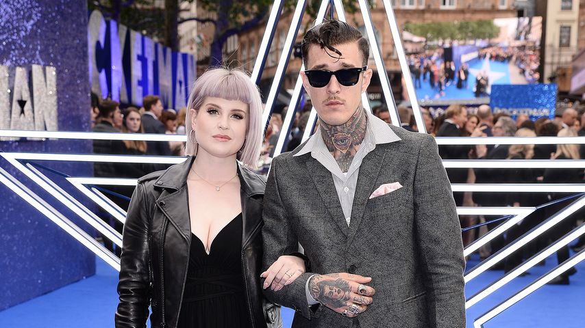 Moderatorin Kelly Osbourne und Male-Model Jimmy Q, London 2019