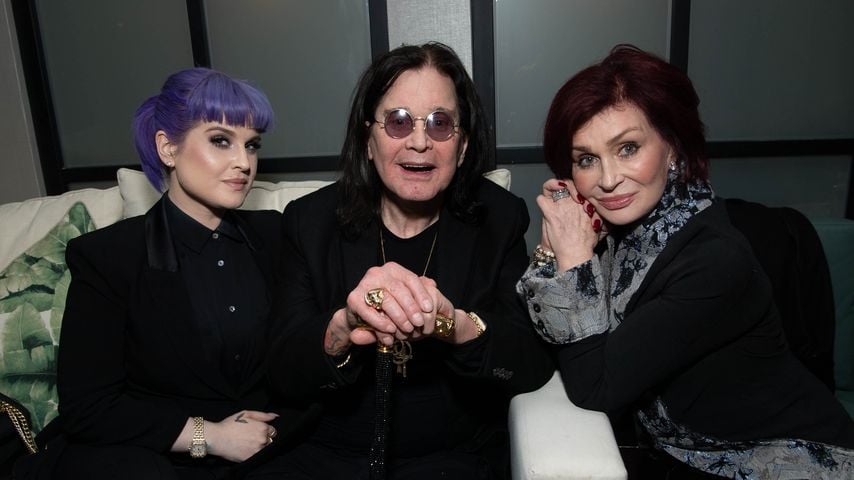 Kelly, Ozzy und Sharon Osbourne, 2019