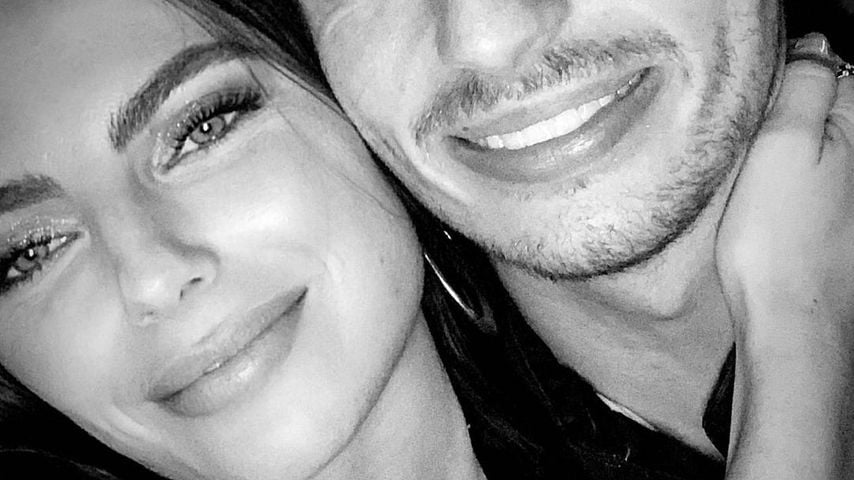 Kelly Piquet und Max Verstappen nach dem Rennen in Abu Dhabi