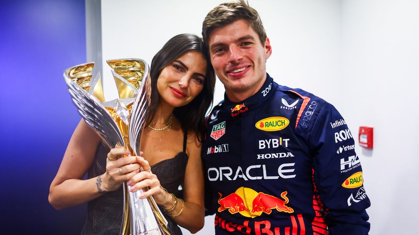 Kelly Piquet und Max Verstappen im November 2023