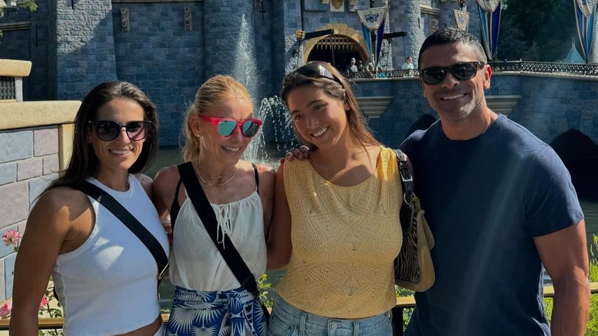 Lauren Travaglione, Kelly Ripa, Lola Consuelos und Mark Consuelos
