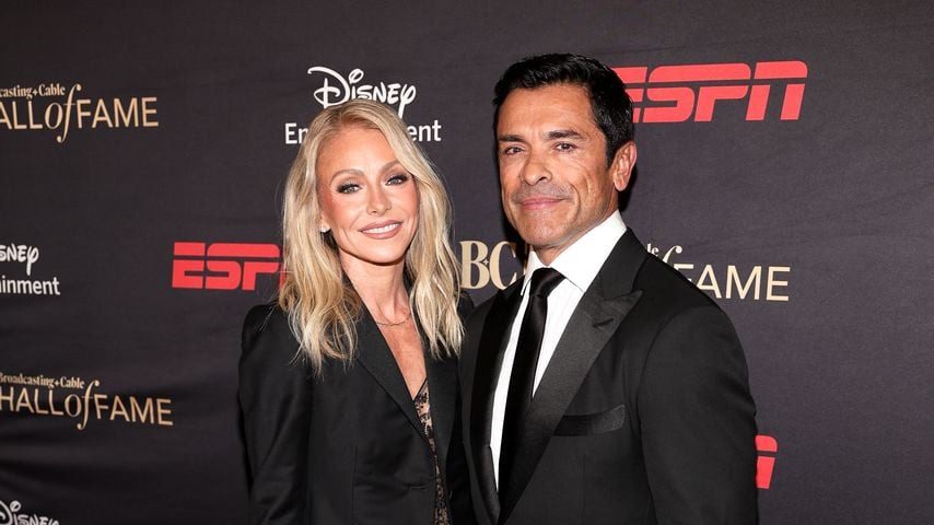 Kelly Ripa und Mark Consuelos bei der Broadcasting + Cable Hall of Fame Gala