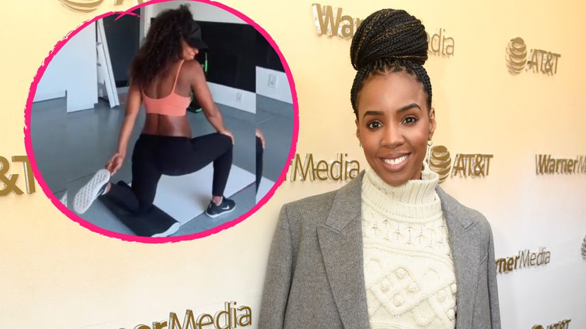Kurz vor der Geburt: Kelly Rowland twerkt mit Babybauch!