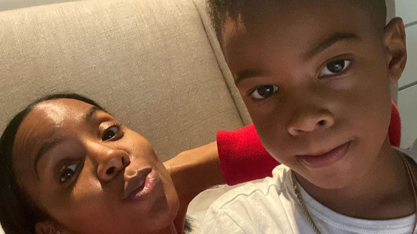 Kelly Rowland mit ihrem Sohn Titan