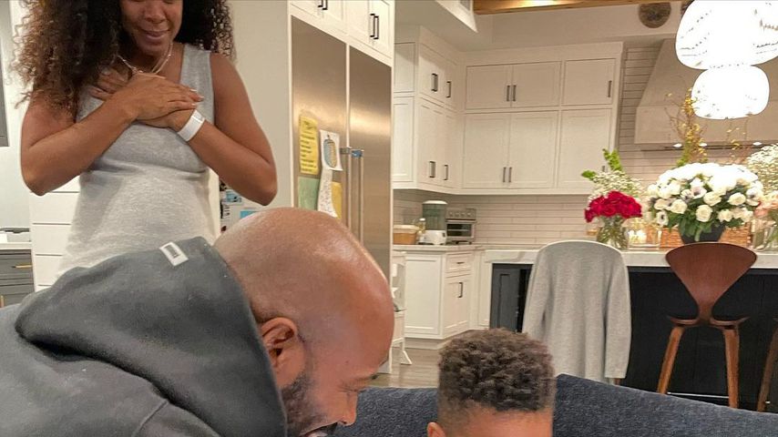 Kelly Rowland mit ihrer Familie