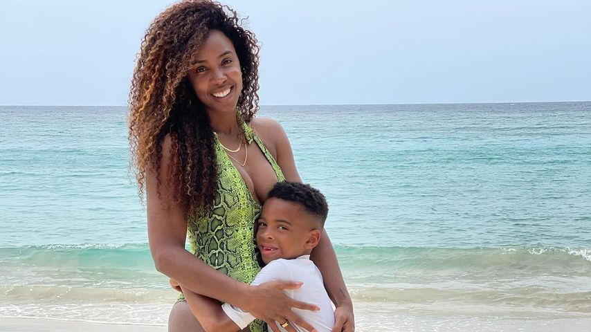 Kelly Rowland mit Sohn Titan