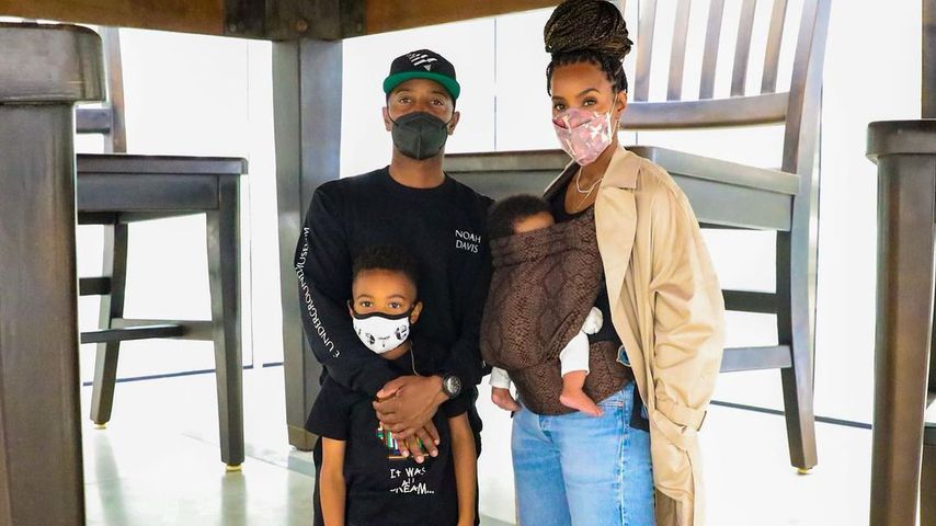 Kelly Rowland mit ihrer Familie