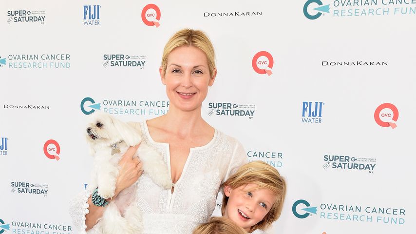 Kelly Rutherford mit ihren Kindern, 2015