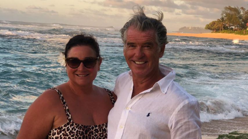 Keely Shaye Smith und Pierce Brosnan