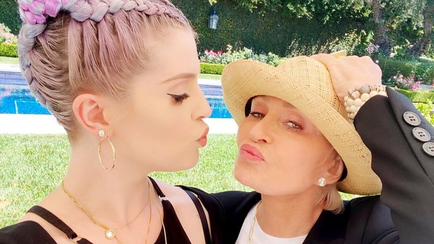 Kelly Osbourne mit ihrer Mutter Sharon