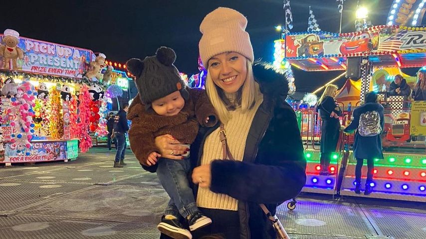 Kelsey Parker mit ihren Kindern