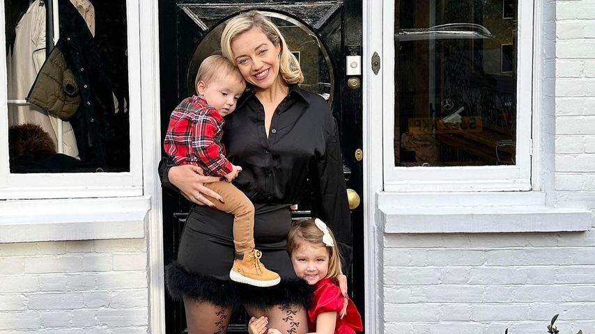 Kelsey Parker mit ihren Kindern