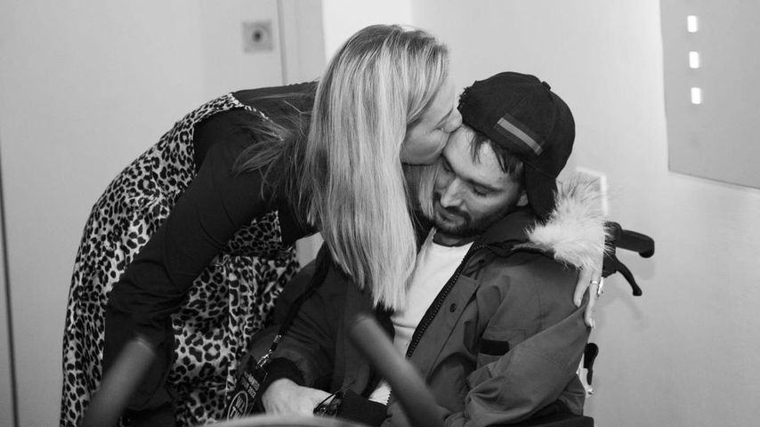 Kelsey und Tom Parker kurz vor seinem Tod