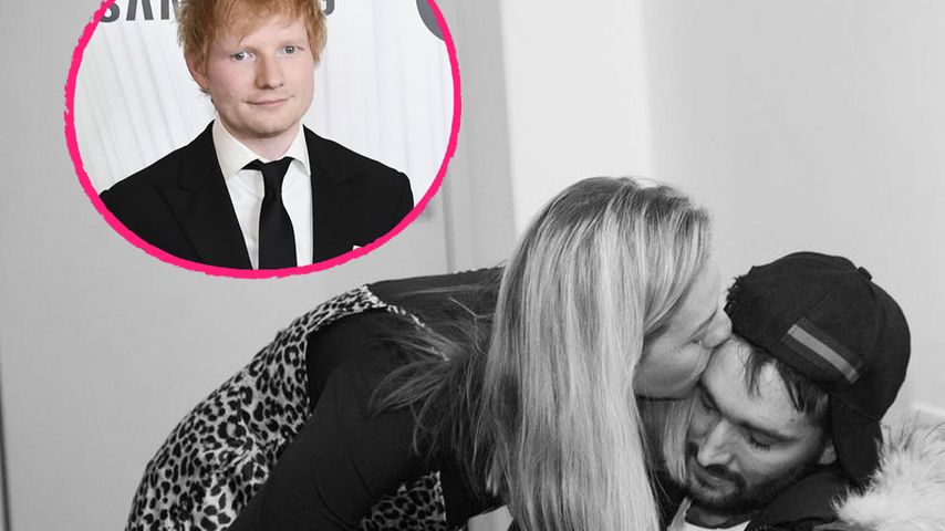 Kelsey dankbar: Ed Sheeran half Tom Parker während der Chemo