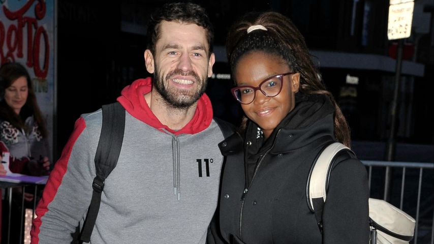 Kelvin Fletcher und Otsi Mabuse im November 2019