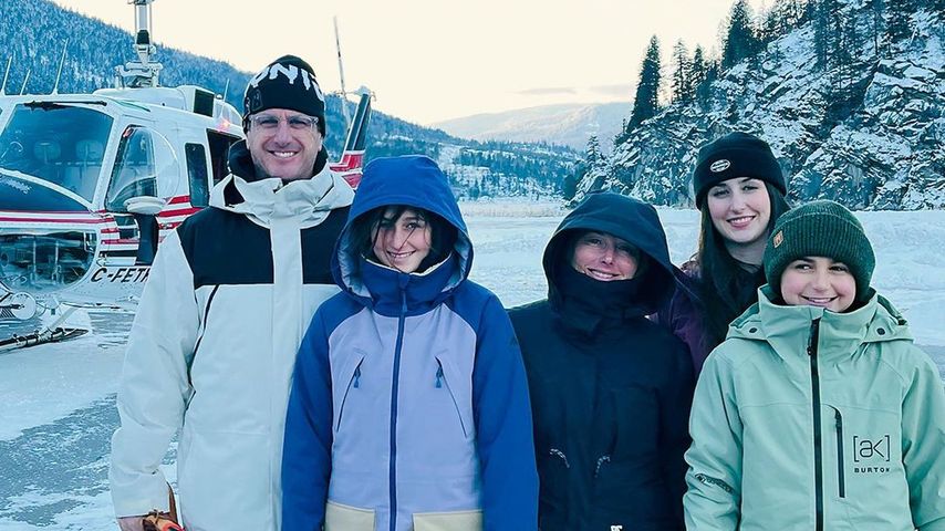 Ken  Block mit seiner Familie, Dezember 2022