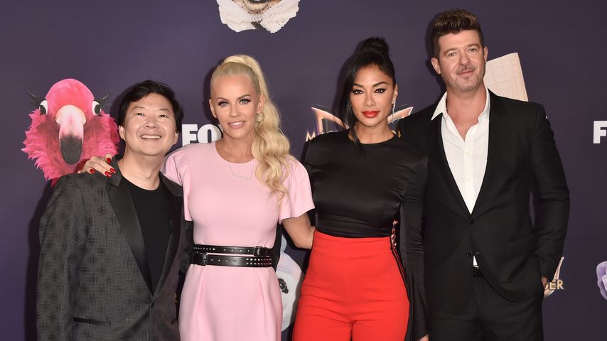 Ken Jeong, Jenny McCarthy, Nicole Scherzinger und Robin Thicke, Rateteam von "The Masked Singer"