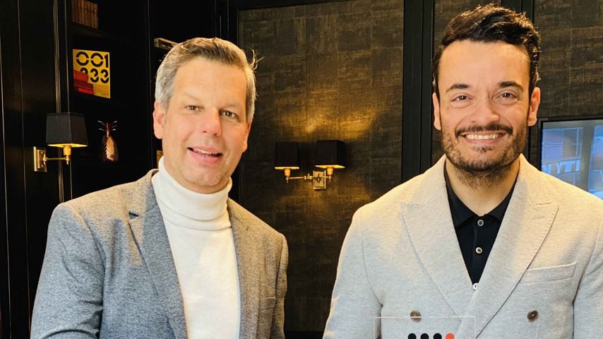 Ken Otremba und Giovanni Zarrella im April 2021